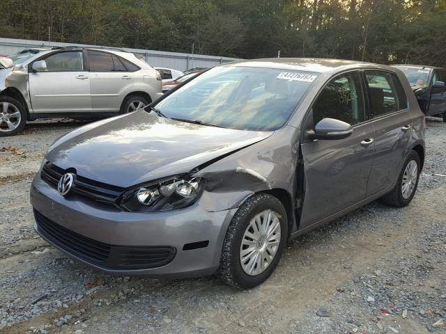 WVWDB7AJ9CW351759 - 2012 VOLKSWAGEN GOLF SILVER photo 2