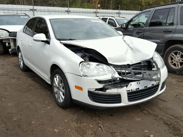 3VWAZ7AJ3AM078617 - 2010 VOLKSWAGEN JETTA LIMI WHITE photo 1