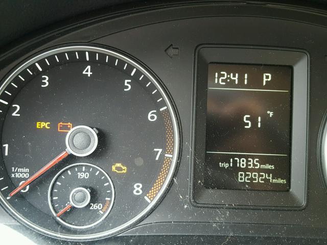 3VWAZ7AJ3AM078617 - 2010 VOLKSWAGEN JETTA LIMI WHITE photo 8