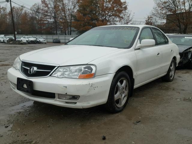 19UUA56633A089912 - 2003 ACURA 3.2TL WHITE photo 2