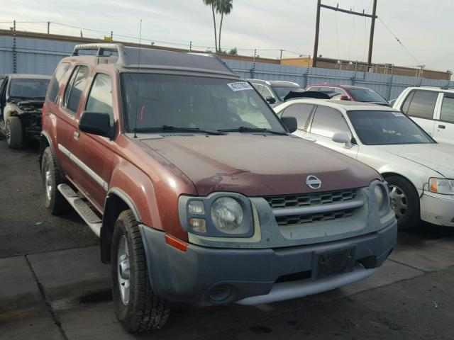 5N1ED28Y02C552532 - 2002 NISSAN XTERRA XE MAROON photo 1