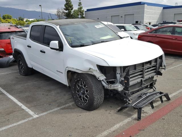 1GCGSDEN5H1146081 - 2017 CHEVROLET COLORADO Z WHITE photo 1