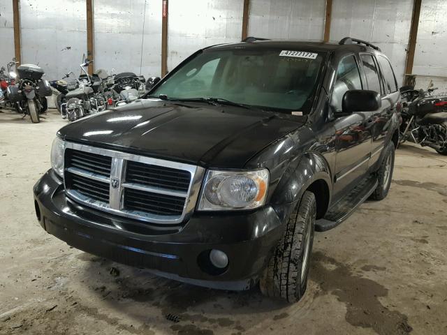 1D8HB48217F549192 - 2007 DODGE DURANGO SL BLACK photo 2