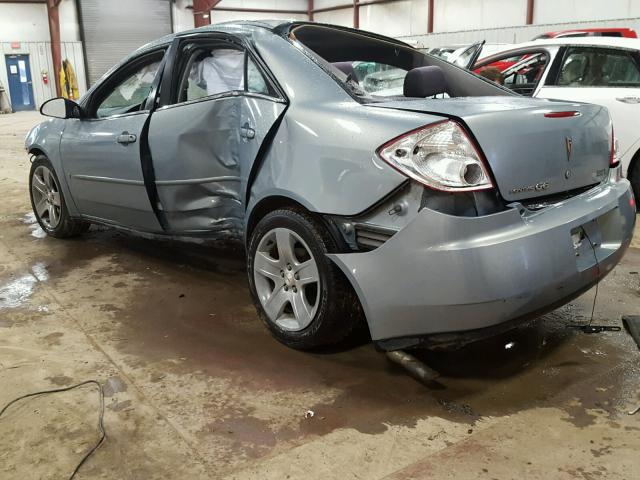 1G2ZG58B374216096 - 2007 PONTIAC G6 BASE SILVER photo 3