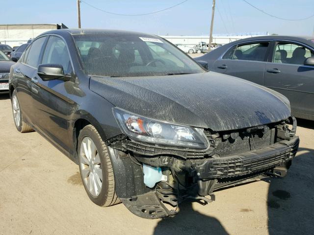 1HGCR3F87DA036139 - 2013 HONDA ACCORD EXL CHARCOAL photo 1