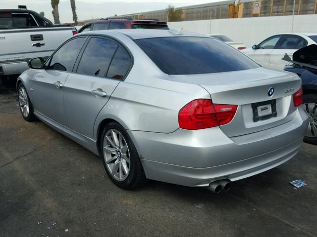 WBAPH57519NM32406 - 2009 BMW 328 I SULE SILVER photo 3