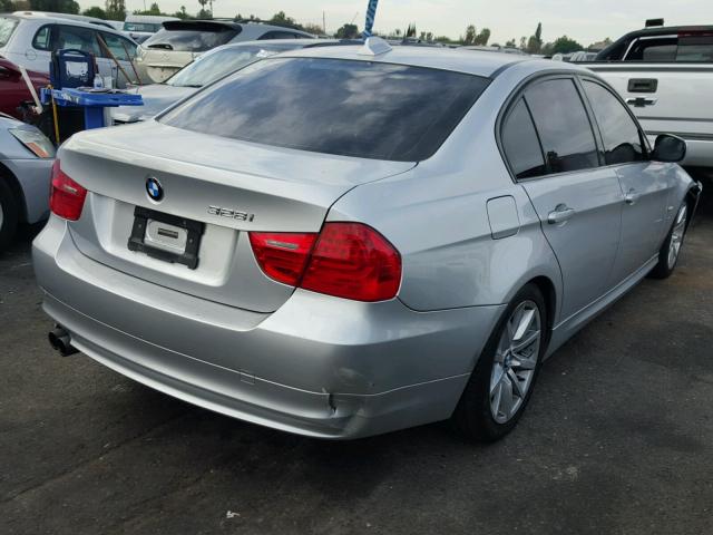 WBAPH57519NM32406 - 2009 BMW 328 I SULE SILVER photo 4