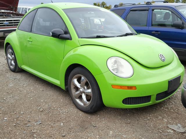 3VWEW31C27M507520 - 2007 VOLKSWAGEN NEW BEETLE 绿色 照片 1