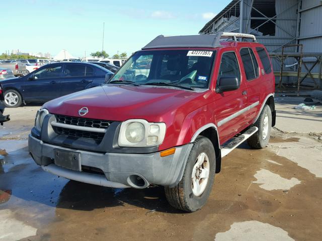 5N1ED28T44C663706 - 2004 NISSAN XTERRA XE MAROON photo 2