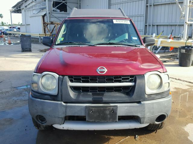 5N1ED28T44C663706 - 2004 NISSAN XTERRA XE MAROON photo 9