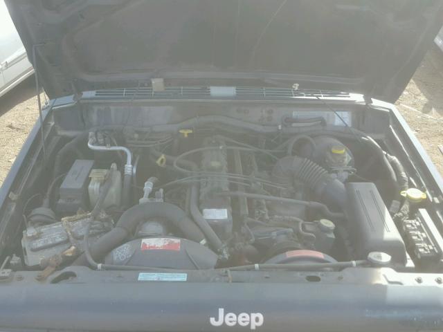 1J4FF68SXXL639832 - 1999 JEEP CHEROKEE S GREEN photo 7