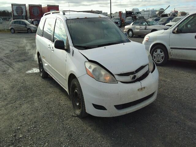 5TDZK23C48S118998 - 2008 TOYOTA SIENNA CE WHITE photo 1