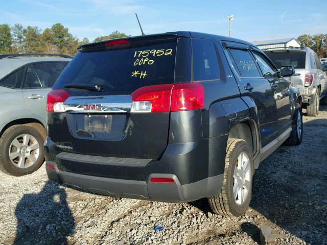 2GKALMEK5D6382735 - 2013 GMC TERRAIN SL BLACK photo 4