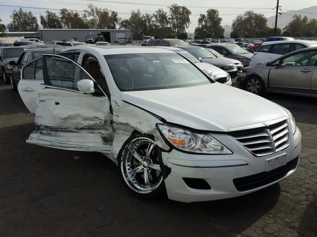 KMHGC46E69U032839 - 2009 HYUNDAI GENESIS 3. WHITE photo 1