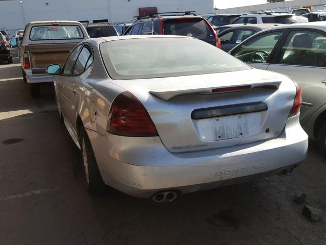 2G2WP522641144085 - 2004 PONTIAC GRAND PRIX ვერცხლისფერი ფოტო 3