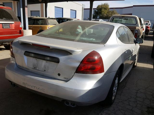 2G2WP522641144085 - 2004 PONTIAC GRAND PRIX ვერცხლისფერი ფოტო 4