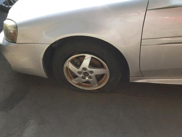 2G2WP522641144085 - 2004 PONTIAC GRAND PRIX ვერცხლისფერი ფოტო 9