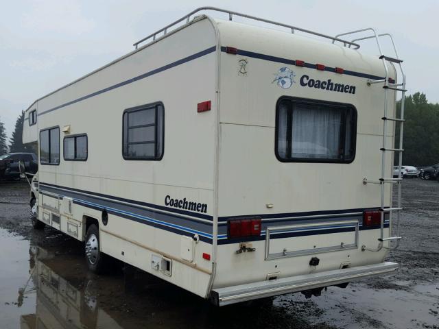 1FDKE30G9PHA80656 - 1993 CCHM COACHMAN WHITE photo 3