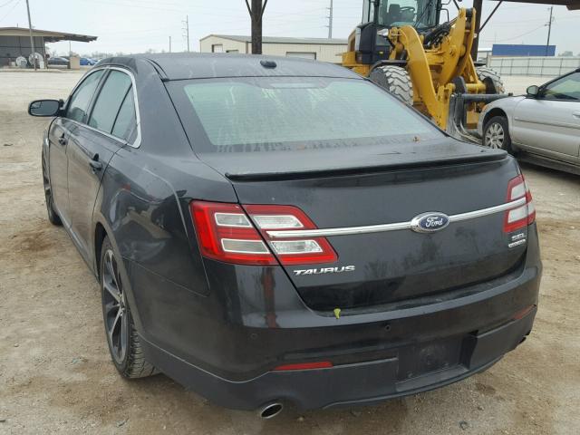 1FAHP2E89FG151434 - 2015 FORD TAURUS SEL BLACK photo 3