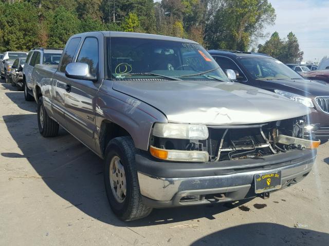 2GCEK19T411397477 - 2001 CHEVROLET SILVERADO BEIGE photo 1