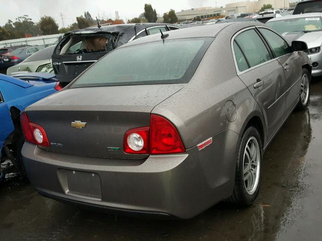 1G1ZA5EU5BF106496 - 2011 CHEVROLET MALIBU LS 灰色 照片 4
