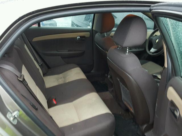 1G1ZA5EU5BF106496 - 2011 CHEVROLET MALIBU LS 灰色 照片 6