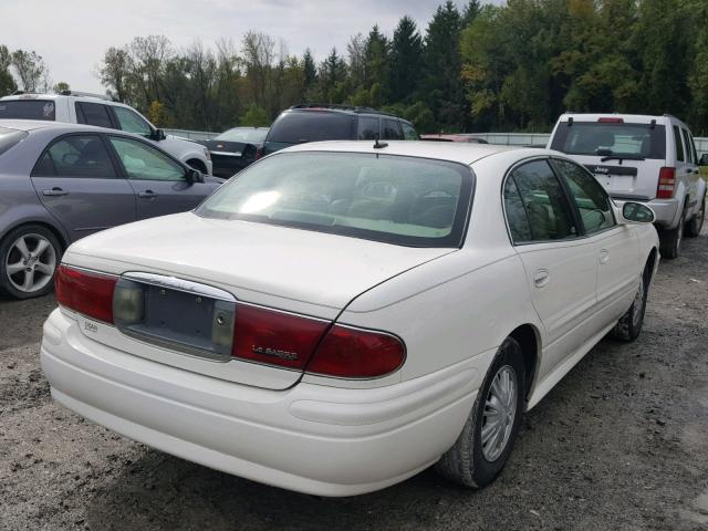 1G4HP52K15U280484 - 2005 BUICK LESABRE CU WHITE photo 4