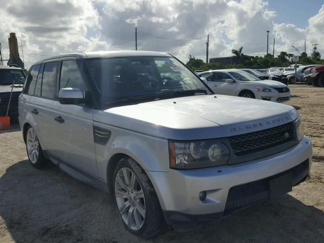 SALSK2D46AA248124 - 2010 LAND ROVER RANGE ROVE SILVER photo 1