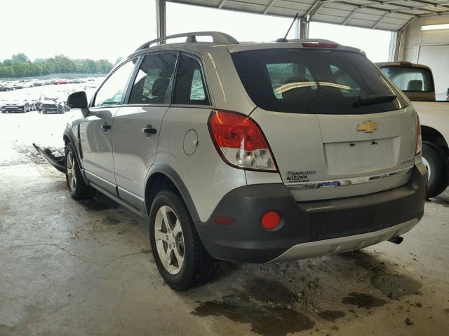 3GNAL2EK7CS574682 - 2012 CHEVROLET CAPTIVA SP SILVER photo 3