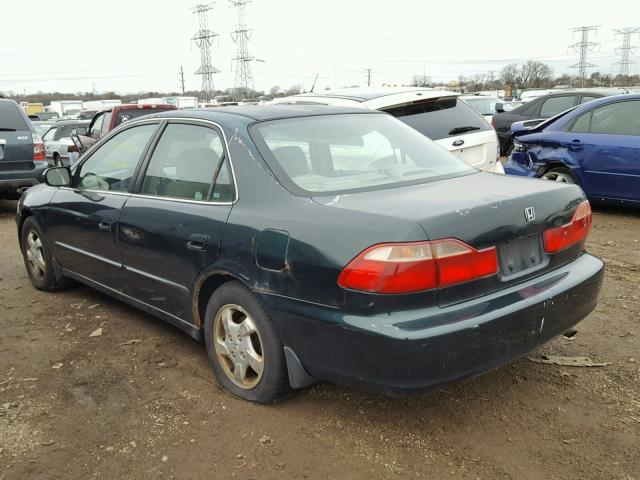 1HGCG5555WA110220 - 1998 HONDA ACCORD EX GREEN photo 3