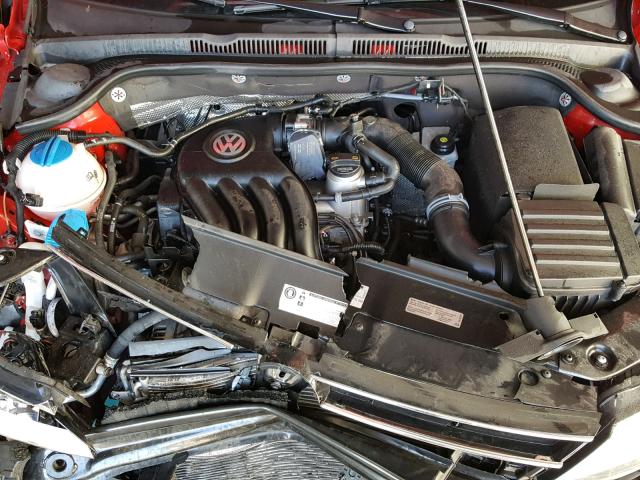 3VW1K7AJ3FM334699 - 2015 VOLKSWAGEN JETTA BASE RED photo 7