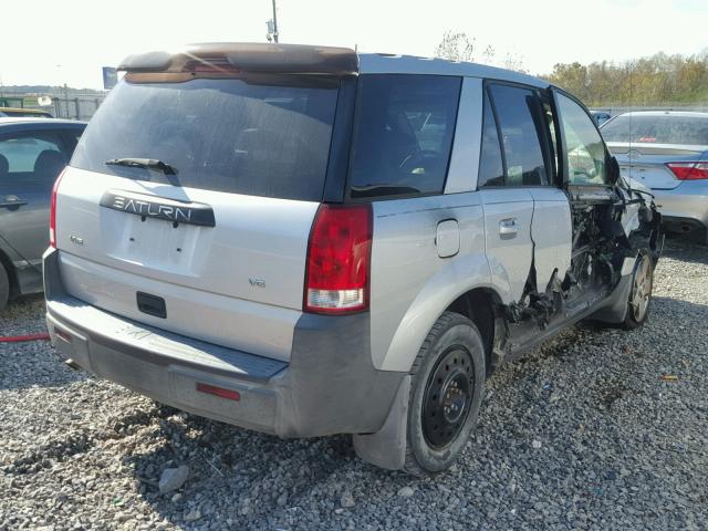 5GZCZ53484S891291 - 2004 SATURN VUE SILVER photo 4