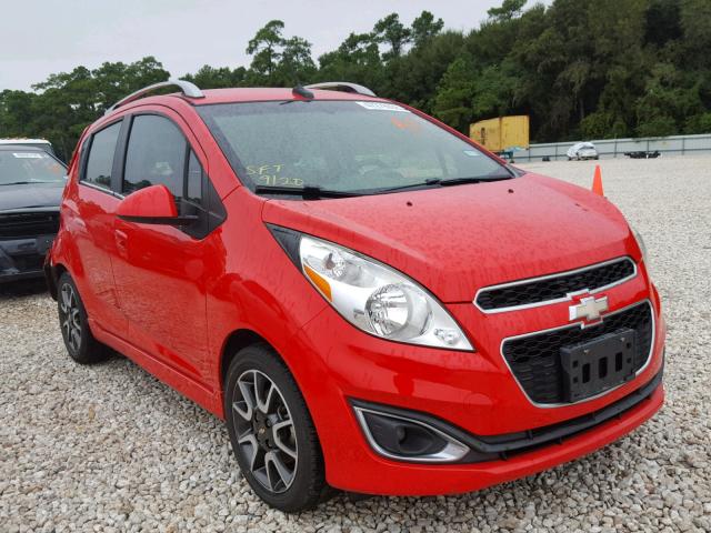 KL8CF6S93DC623913 - 2013 CHEVROLET SPARK 2LT RED photo 1