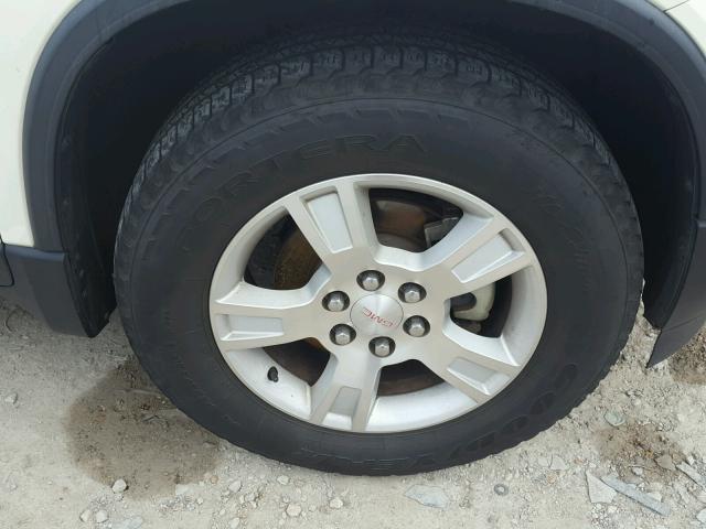 1GKER33D19J133096 - 2009 GMC ACADIA SLT 白色 照片 9