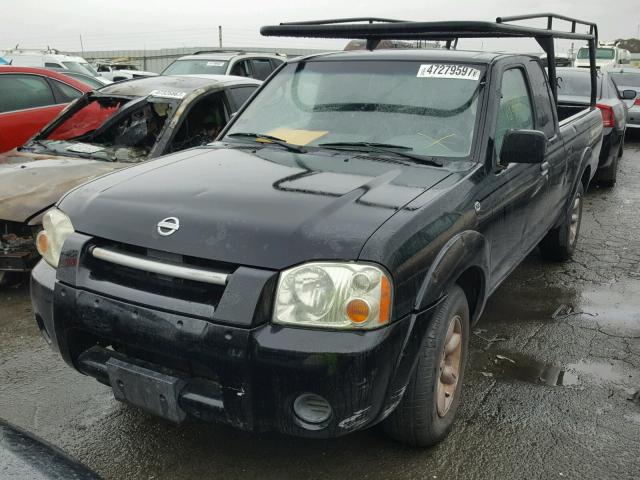 1N6DD26T63C402821 - 2003 NISSAN FRONTIER K BLACK photo 2