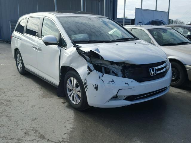 5FNRL5H67FB008367 - 2015 HONDA ODYSSEY EX WHITE photo 1