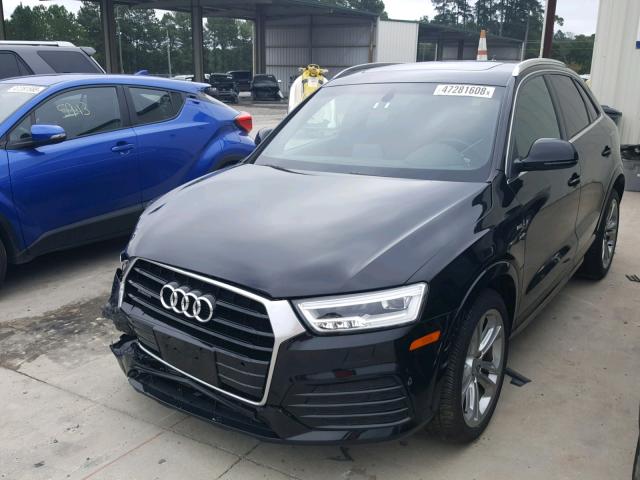 WA1GCCFS8HR012804 - 2017 AUDI Q3 PRESTIG BLACK photo 2