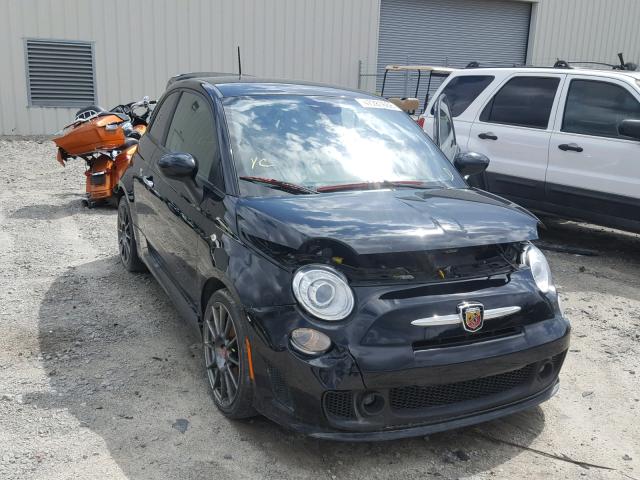 3C3CFFFH4FT579795 - 2015 FIAT 500 ABARTH BLACK photo 1