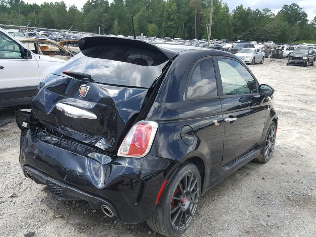 3C3CFFFH4FT579795 - 2015 FIAT 500 ABARTH BLACK photo 4