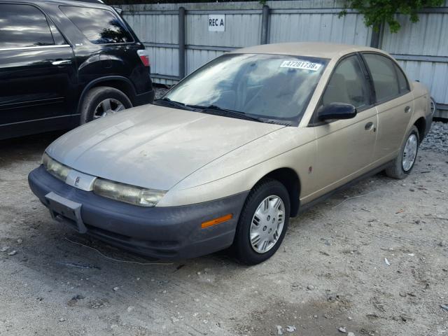 1G8ZH5286TZ368547 - 1996 SATURN SL1 GOLD photo 2