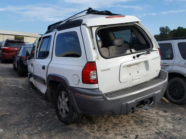 4NUES16S556700426 - 2005 ISUZU ASCENDER S 白色 照片 3