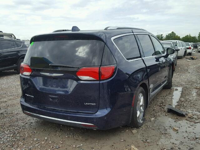 2C4RC1GG4JR170764 - 2018 CHRYSLER PACIFICA L ლურჯი ფოტო 4