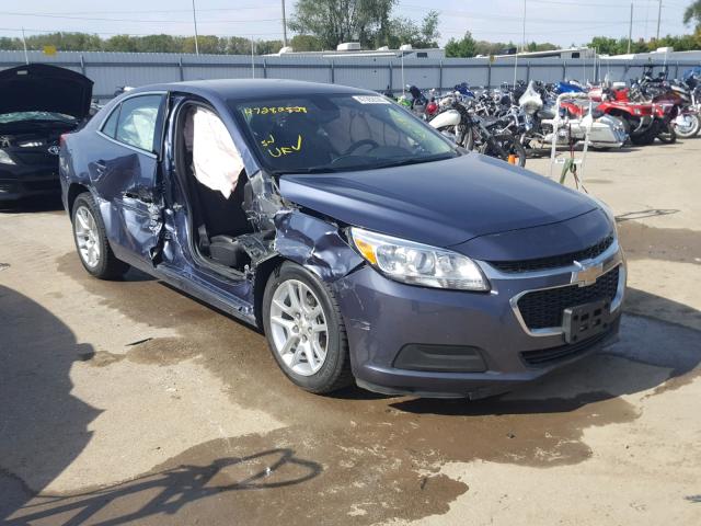 1G11C5SL9FF229274 - 2015 CHEVROLET MALIBU 1LT BLUE photo 1