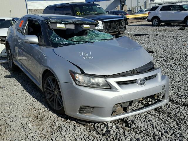JTKJF5C79B3007452 - 2011 TOYOTA SCION TC 银色 照片 1