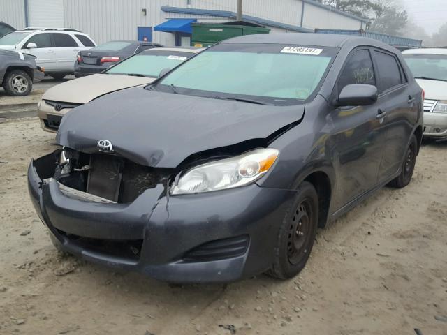 2T1KU40EX9C029640 - 2009 TOYOTA COROLLA MA CHARCOAL photo 2