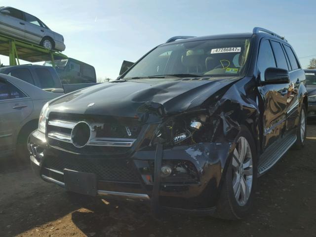 4JGBF7BEXBA693080 - 2011 MERCEDES-BENZ GL 450 4MA BLACK photo 2