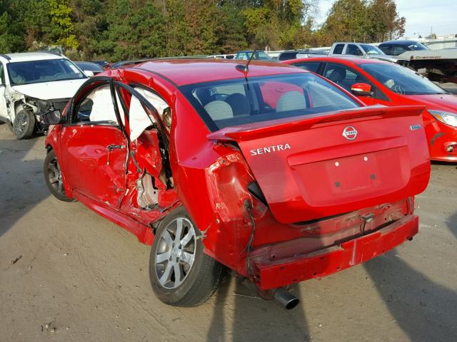 3N1AB6APXCL778510 - 2012 NISSAN SENTRA 2.0 RED photo 3