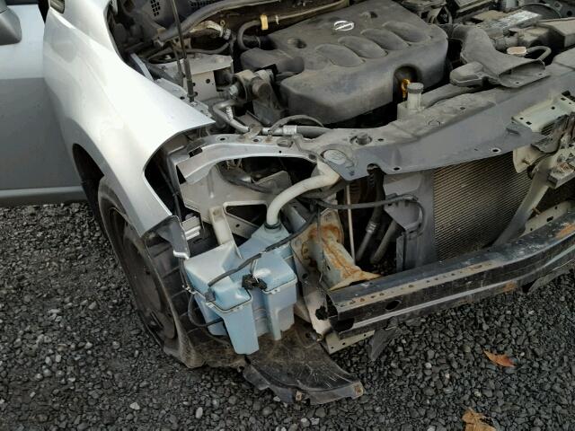3N1BC1AP9AL366435 - 2010 NISSAN VERSA S 银色 照片 10