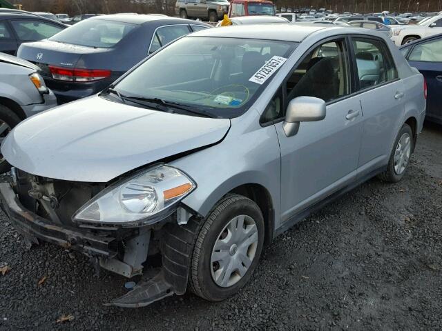 3N1BC1AP9AL366435 - 2010 NISSAN VERSA S 银色 照片 2