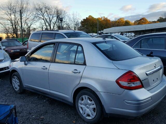 3N1BC1AP9AL366435 - 2010 NISSAN VERSA S 银色 照片 3